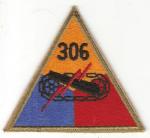 WWII Patch 306th Armor Battalion