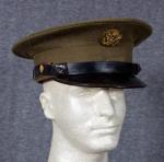 WWII Army Enlisted Visor Cap Hat AAF
