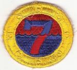 WWII 7th Major Port Patch
