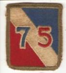 WWII 75th Infantry Division Patch