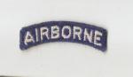 WWII Blue Airborne Division Patch Tab