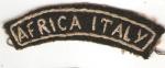 Africa Italy Patch Rocker Theater Made