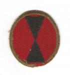 WWII Patch 7th Infantry Division