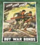 Attack Attack Attack Buy War Bonds Poster