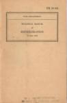 WWII Army Refrigeration Manual TM 10-610