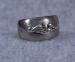 WWII USN Navy Submarine Silver Ring