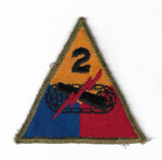 WWII 2nd Armored Division Patch