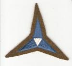 WWII 3rd Corps Felt Border Patch