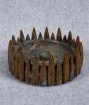 WWII Trench Art Ashtray 47mm Tank Round