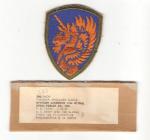 WWII 13th Airborne Patch & Label