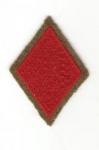 WWII 5th Infantry Patch Felt Edge