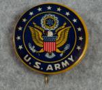 WWII US Army Patriotic Pin Button