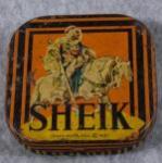 Sheik Condom Tin 1931
