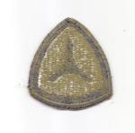 Patch 3rd Service Command Green Back