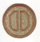 WWII Patch 31st Division Green Back
