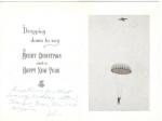 WWII Paratrooper Christmas Card