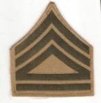 WWII USMC Technical Sergeant Patch