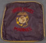 Pre WWII USMC Marine Pillowcase EGA 