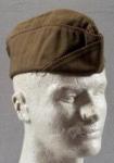WWII OD Wool Medical Medic Garrison Cap 