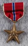 WWII Named Bronze Star Medal