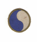 WWII Patch 29th Infantry Division