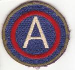 WWII 3rd Army Patch German Made Variant