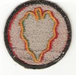 Patch 24th Infantry Division German Made