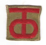 WWII Patch 90th Infantry Division