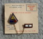 Son in Service 3rd Armored Division Pin