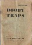 WWII Manual USN Booby Traps