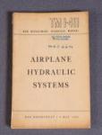 TM 1-411 Manual Airplane Hydraulic Systems 
