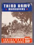 WWII Third Army Sabine Maneuvers Booklet 1940