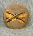 WWII Cavalry Collar Disk Screw Back