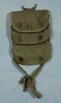 WWII Three Pocket Grenade Pouch 1945