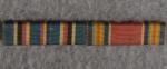WWII Army Ribbon Bar 2 Place American Campaign