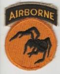 WWII 135th Airborne Ghost Division Patch Repro