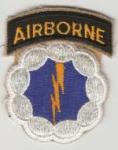 WWII 9th Airborne Ghost Division Patch Repro