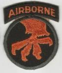 WWII 17th Airborne Infantry Division Patch Repro