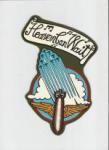 WWII Heaven Can Wait Leather Squadron Patch Repro