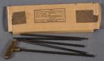 WWII 50 Cal M7 Browning Cleaning Rods in Box