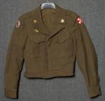 WWII Ike Jacket Uniform AA 8th Army