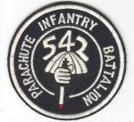 Patch 542nd Parachute Infantry Battalion 