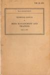 WWII TM10-205 Manual Mess Management Training