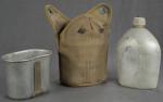 WWII Canteen Set with Cup & Cover 