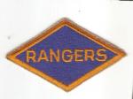 WWII Ranger Diamond Patch Reproduction
