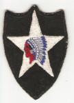 WWII 2nd Infantry Division Patch