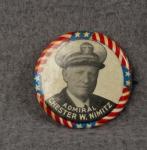 WWII Admiral Chester W. Nimitz Button