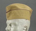 WWII Khaki Medical Medic Garrison Cap 6 7/8
