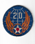 WWII 20th AAF Patch Variant