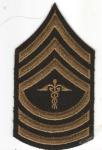 WWII Hospital Corps Sergeant 1st Class Rank Patch